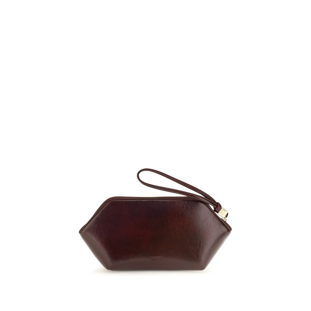 Ganni Bordeaux Recycled Accessories