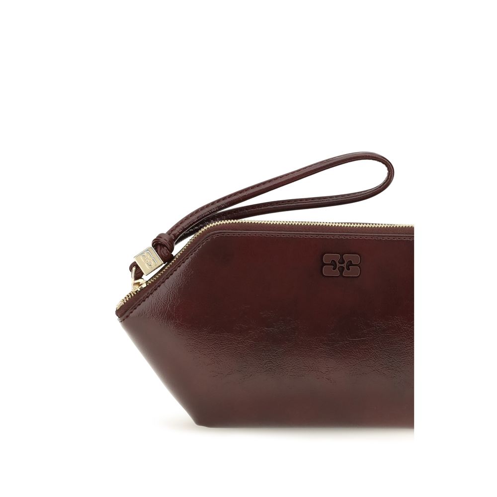 Ganni Bordeaux Recycled Accessories