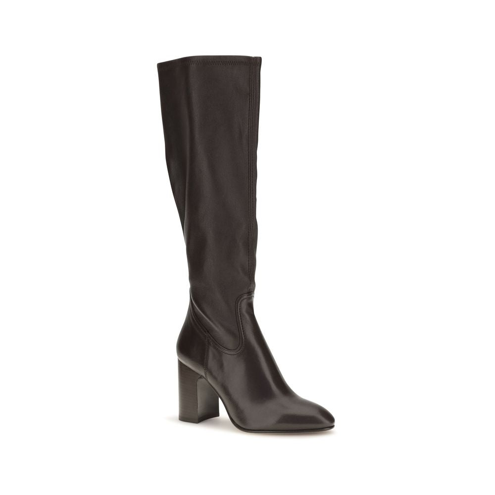 Stuart Weitzman Black Leather High Heel Boots