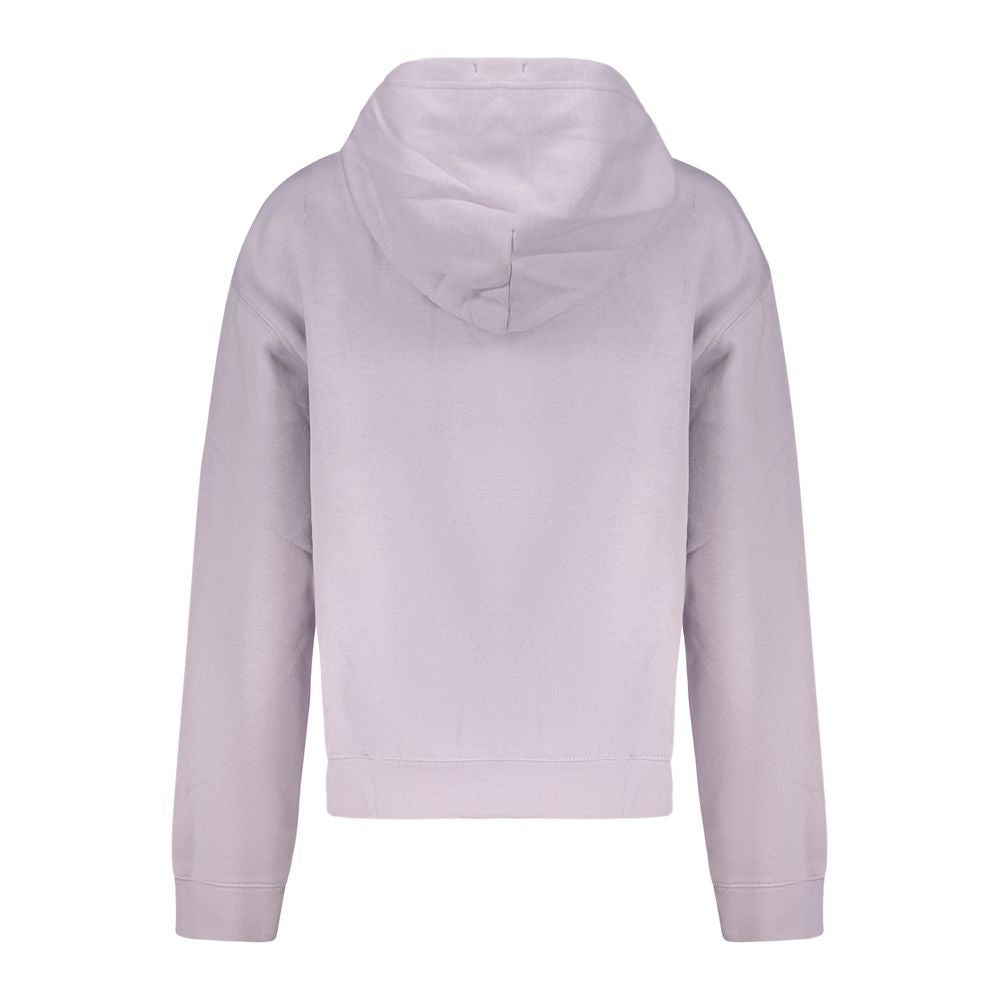 Converse Purple Cotton Women's Sweatshirt