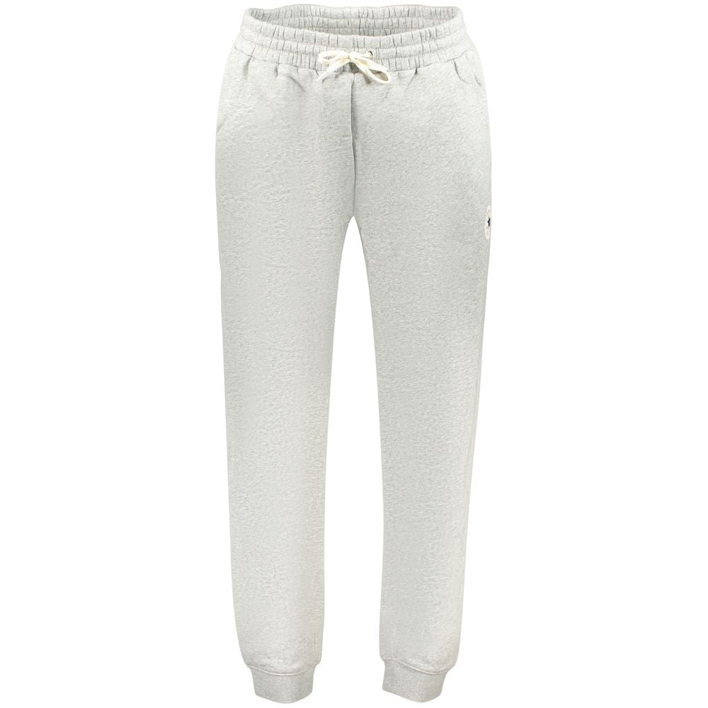 Converse Gray Cotton Men's Trousers