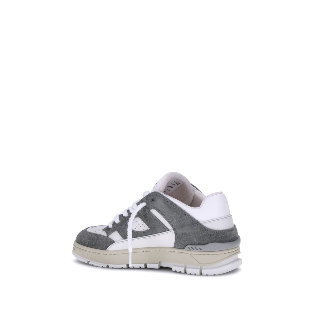 Axel Arigato Gray Calf Leather Bos Taurus Athletic Sneakers