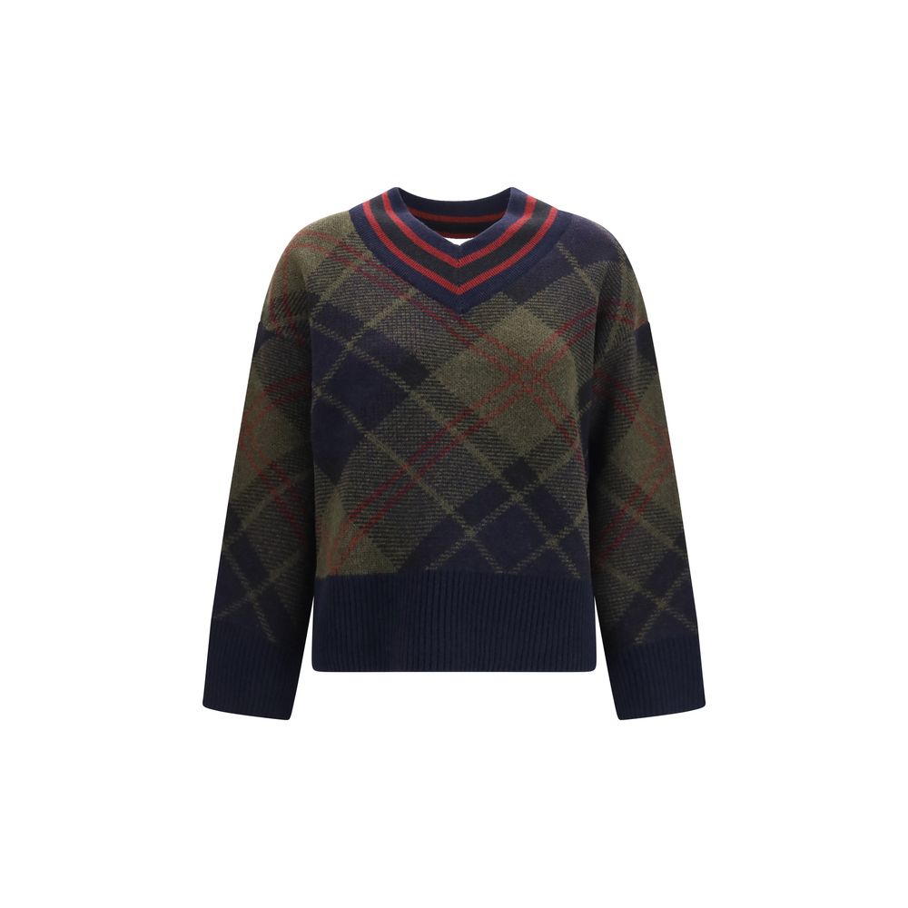 Barbour Bicolor Wool Sweatshirt
