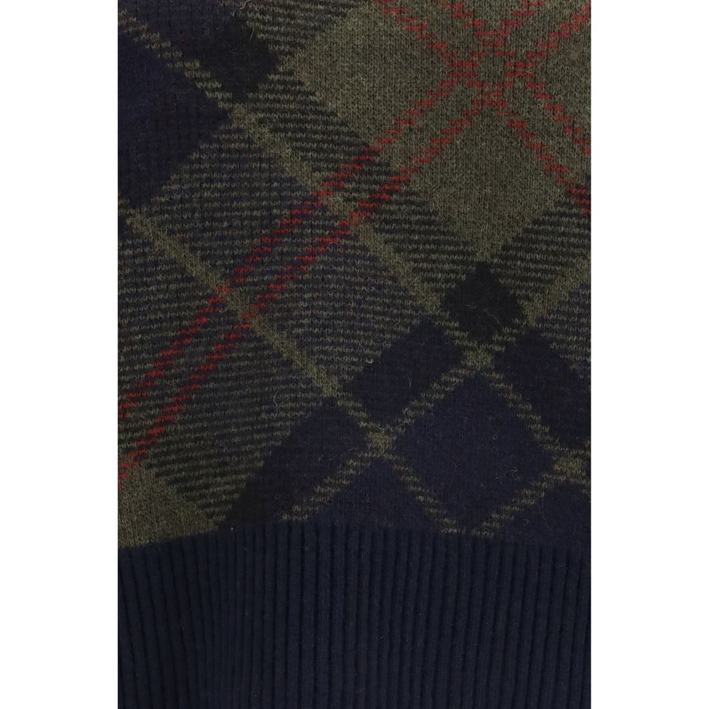 Barbour Bicolor Wool Sweatshirt