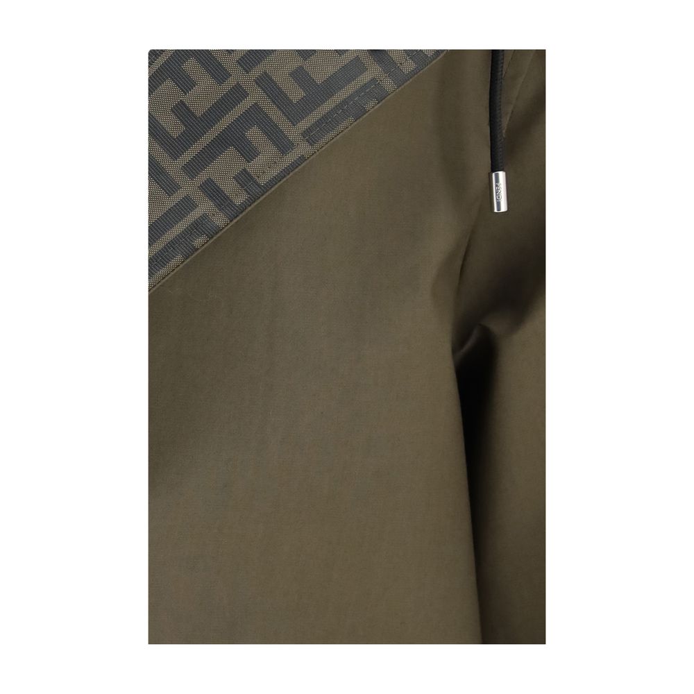 Fendi Bicolor Full-Length Jacket