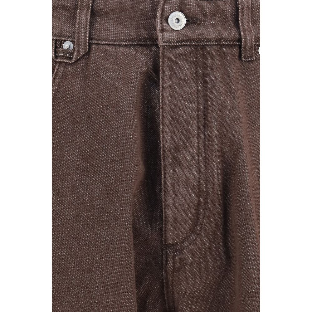 Jacquemus Brown Straight-Leg Jeans