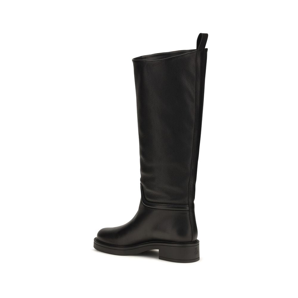 Stuart Weitzman Black Flat Boots