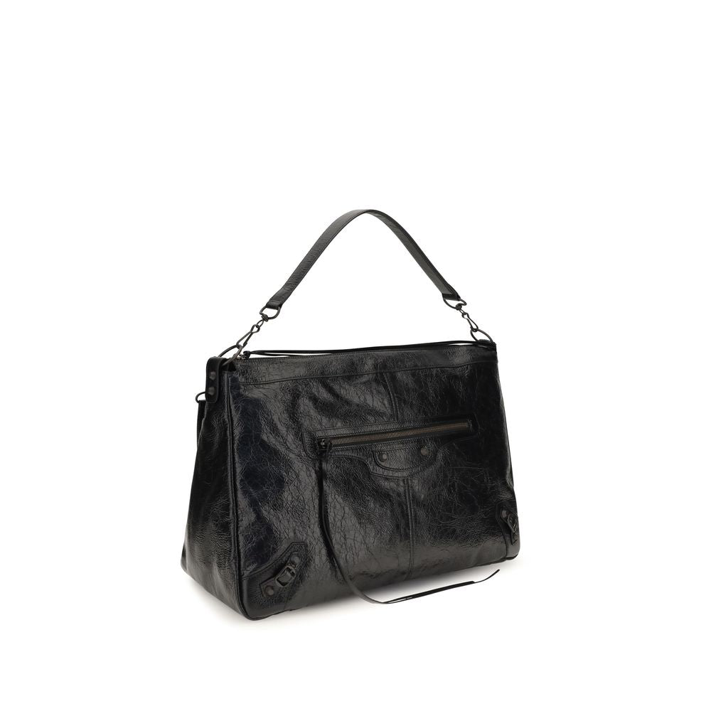 Balenciaga Black Aries Shoulder Bag