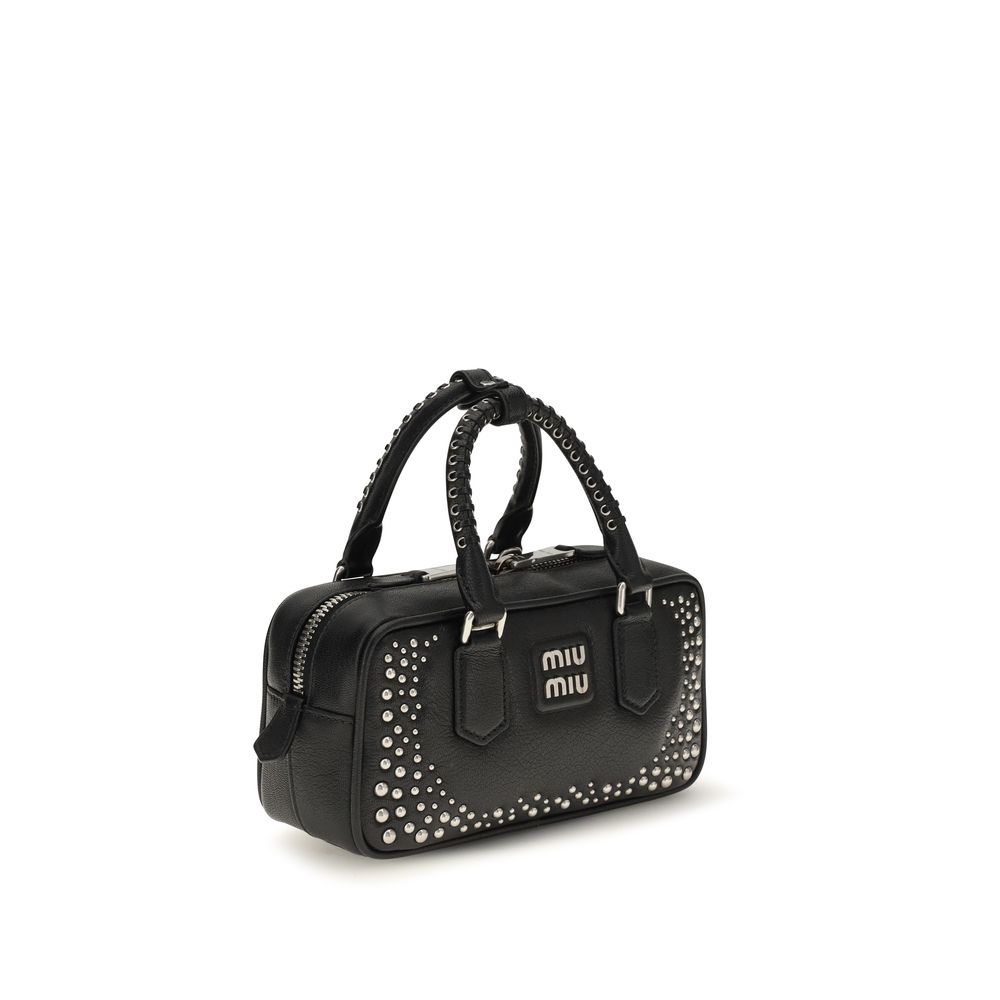 Miu Miu Black Leather Handbag