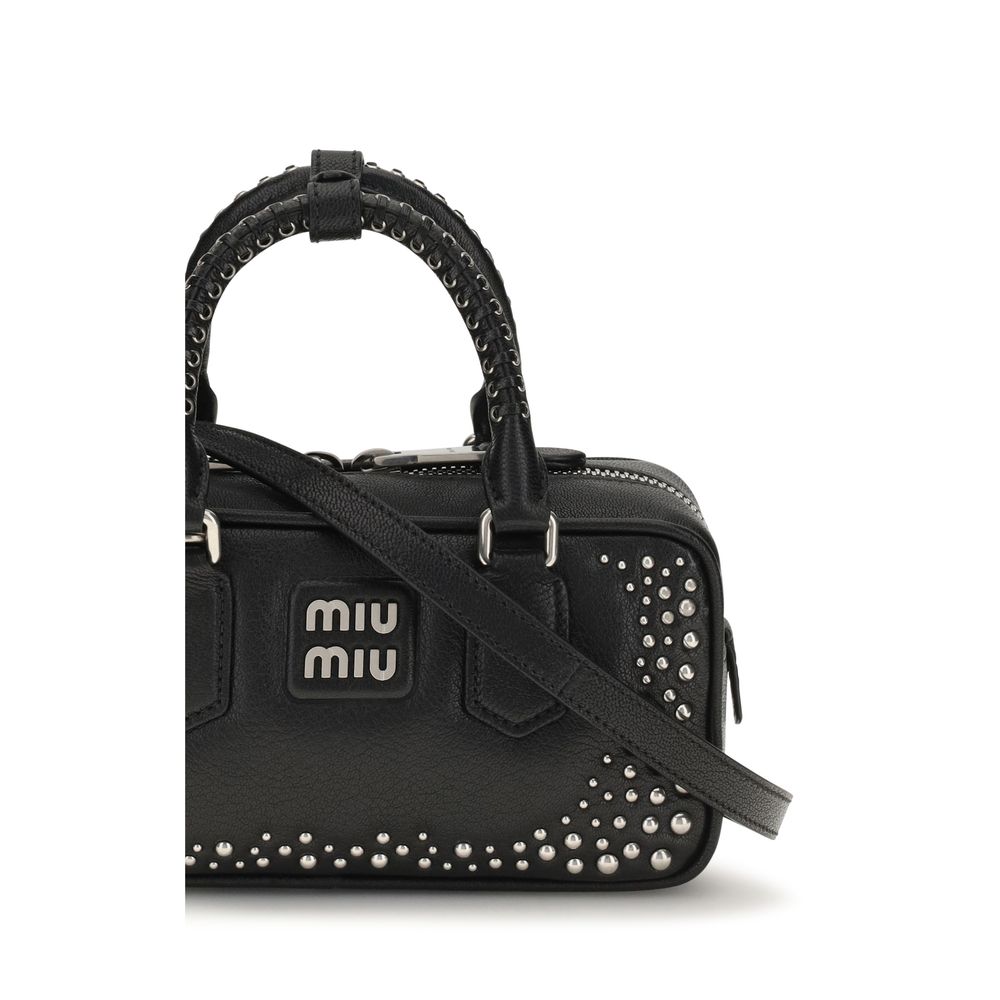 Miu Miu Black Leather Handbag