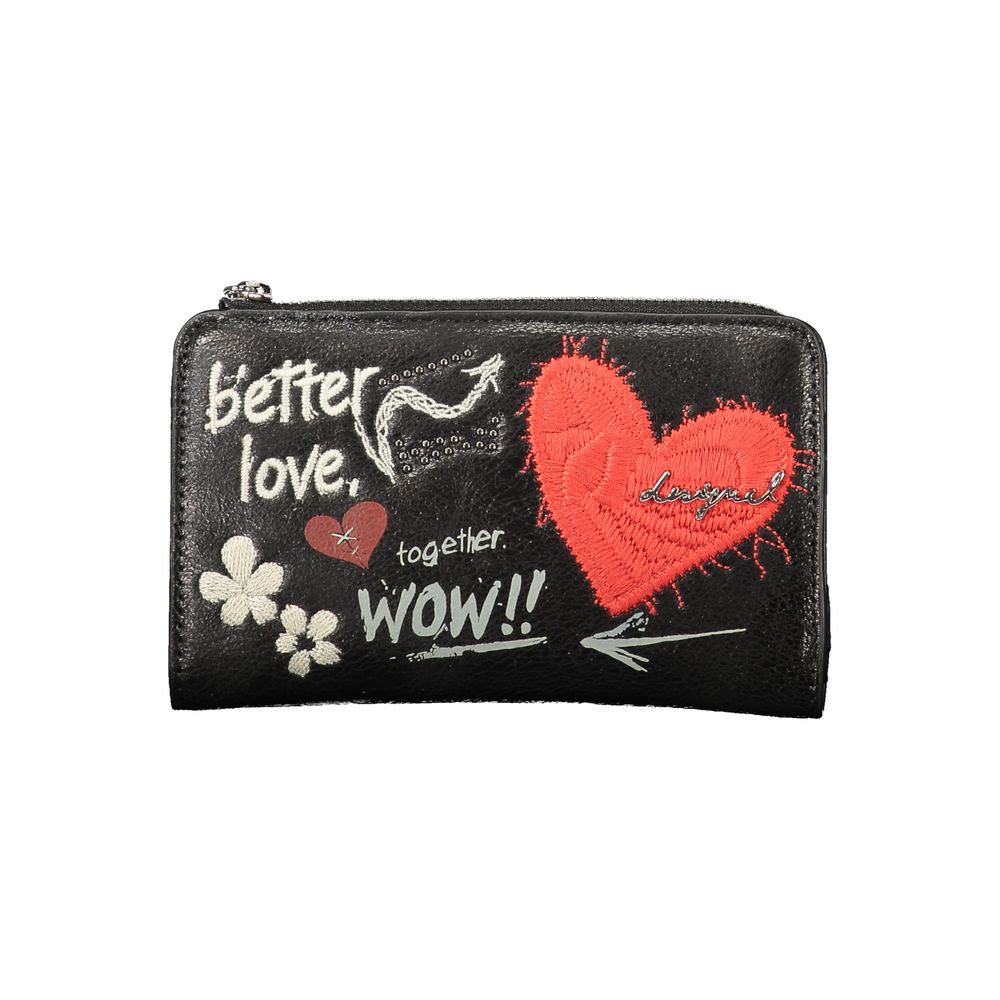 Desigual Black Womens Wallet