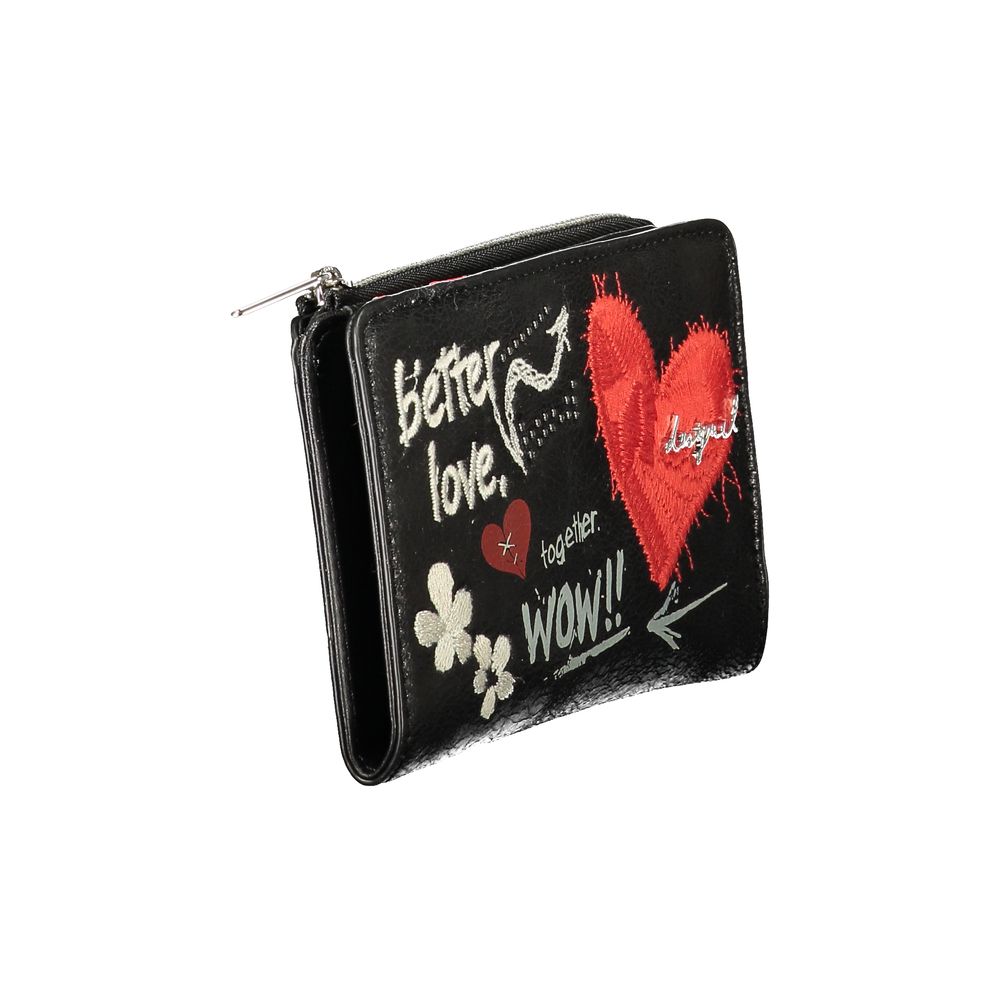 Desigual Black Womens Wallet