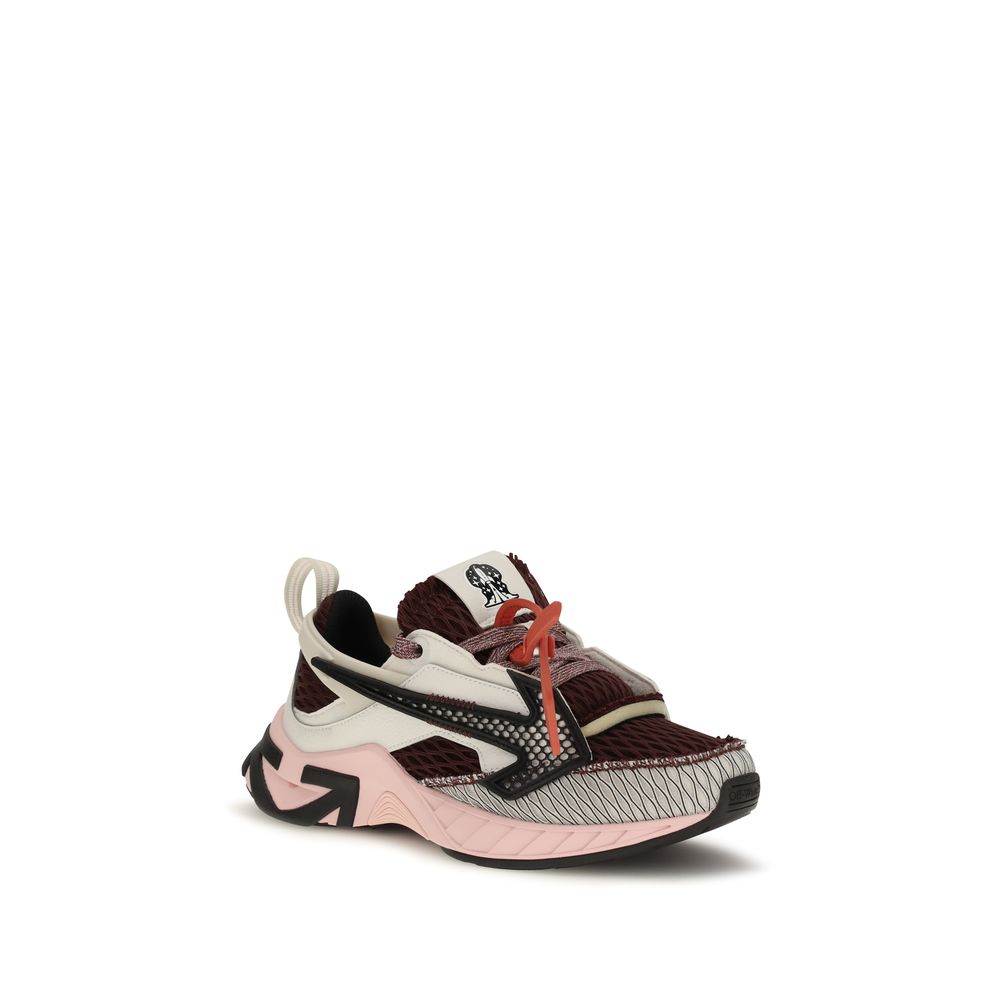 Off-White Multicolor Athletic Sneakers