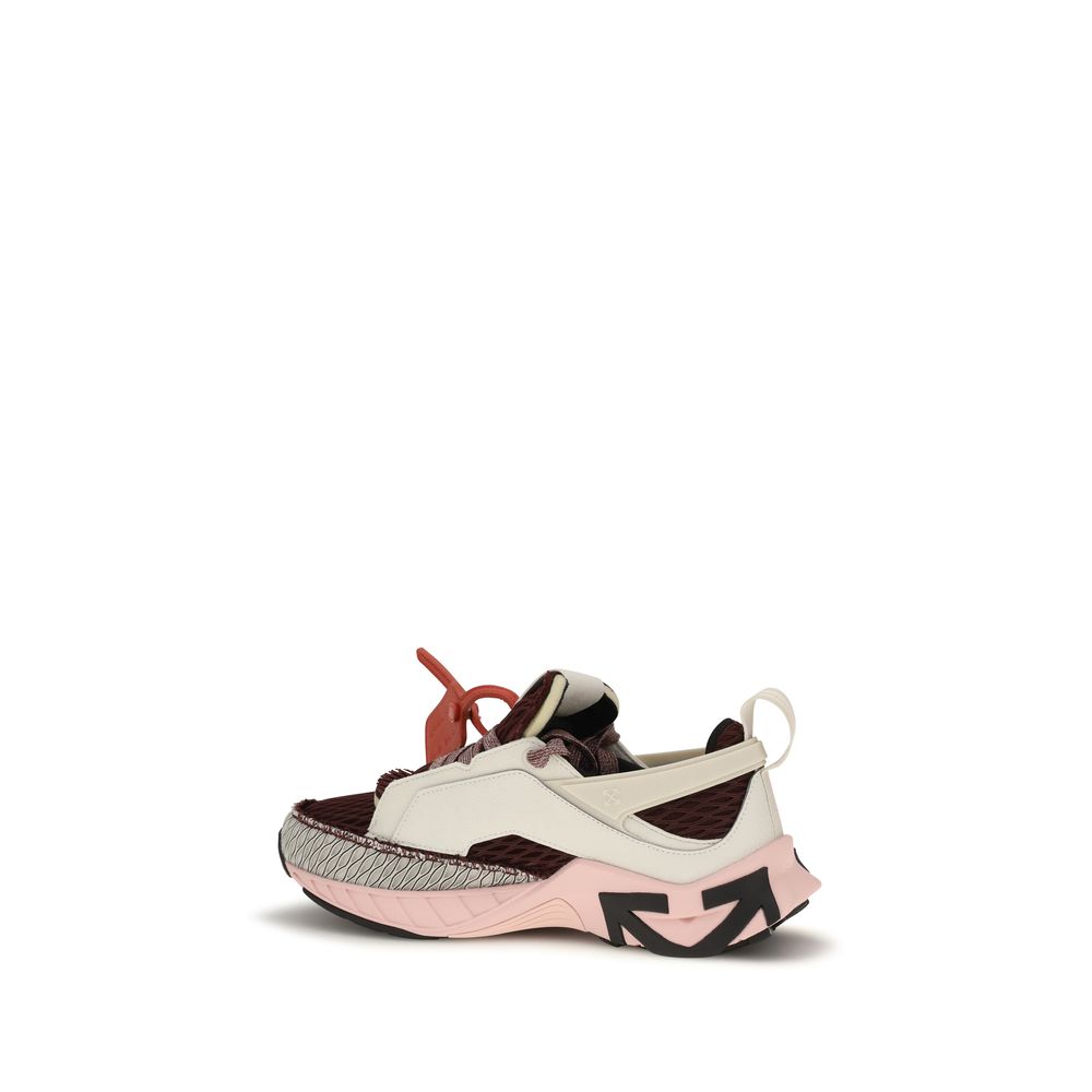 Off-White Multicolor Athletic Sneakers