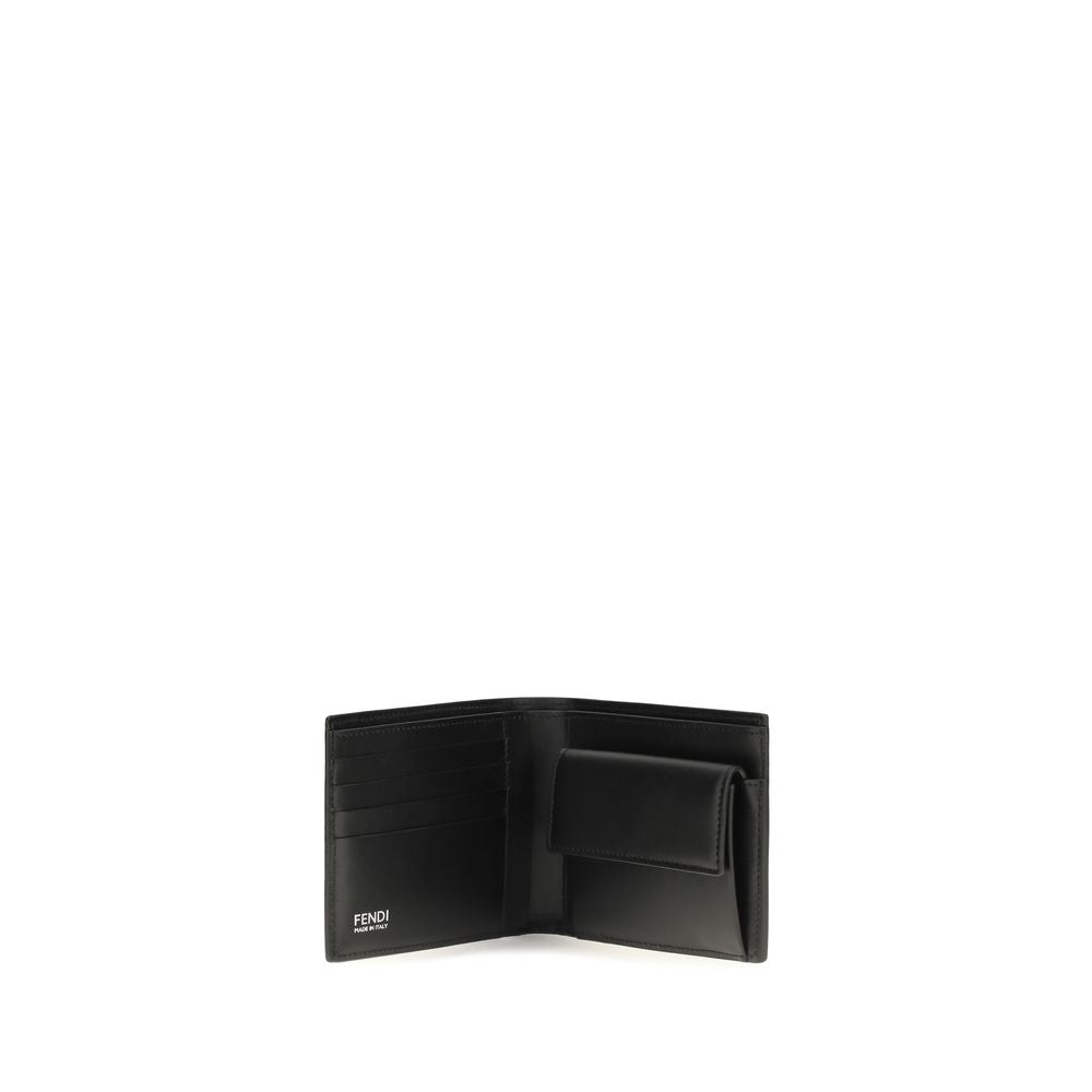 Fendi Black Leather Wallet