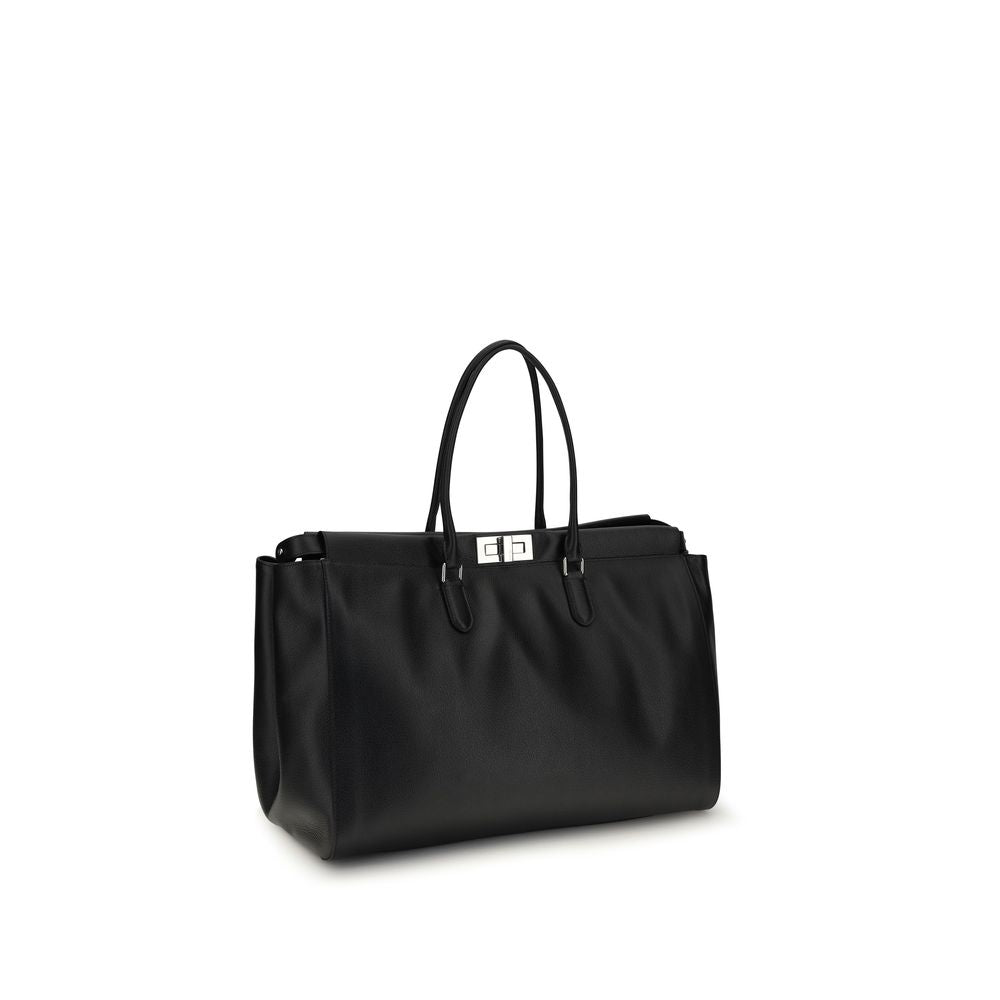 Fendi Black Leather Handbag