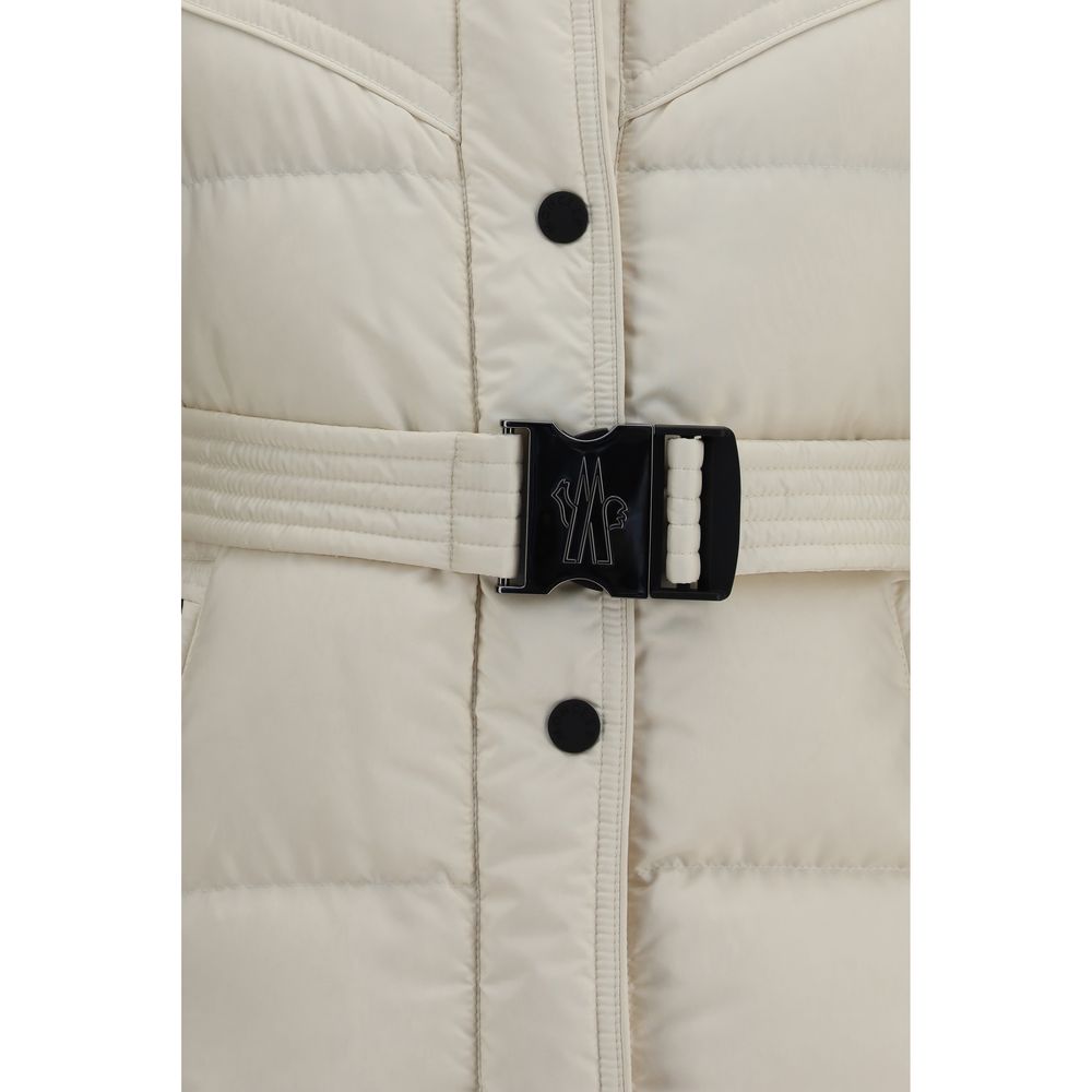 Moncler Grenoble Beige Full-Length Jacket