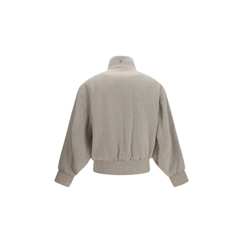 Jacquemus Beige Wool Bomber