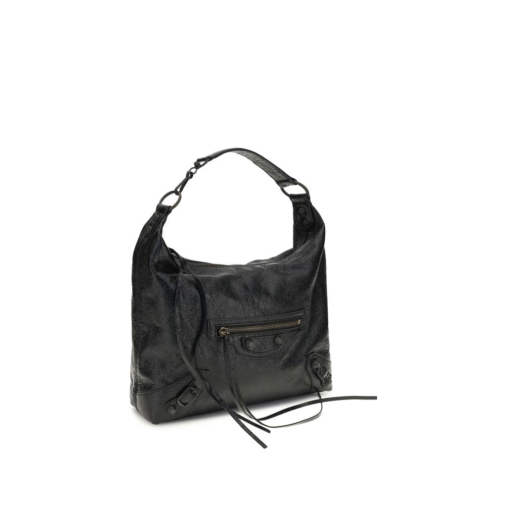 Balenciaga Black Aries Shoulder Bag