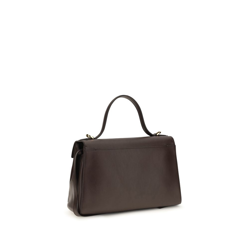 Savette Brown Leather Handbag