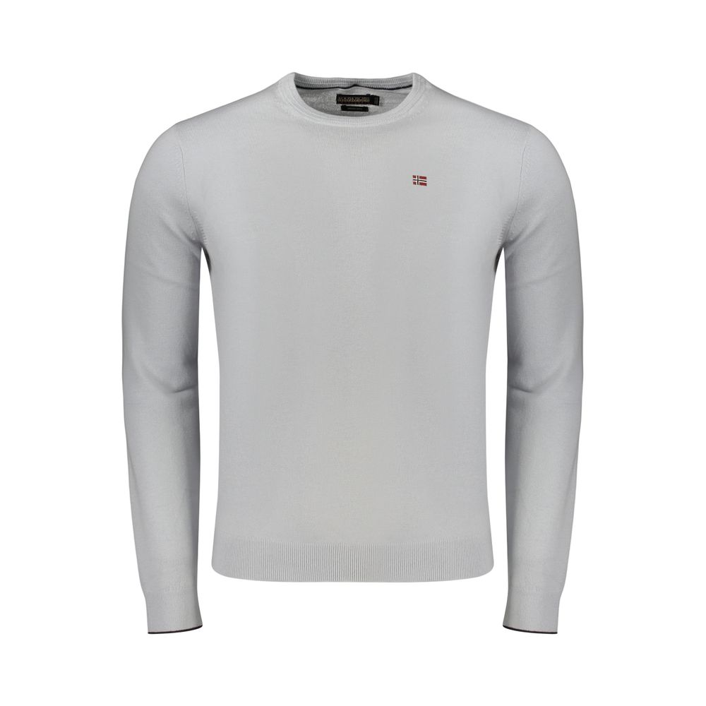 Napapijri Gray Wool Sweatshirt