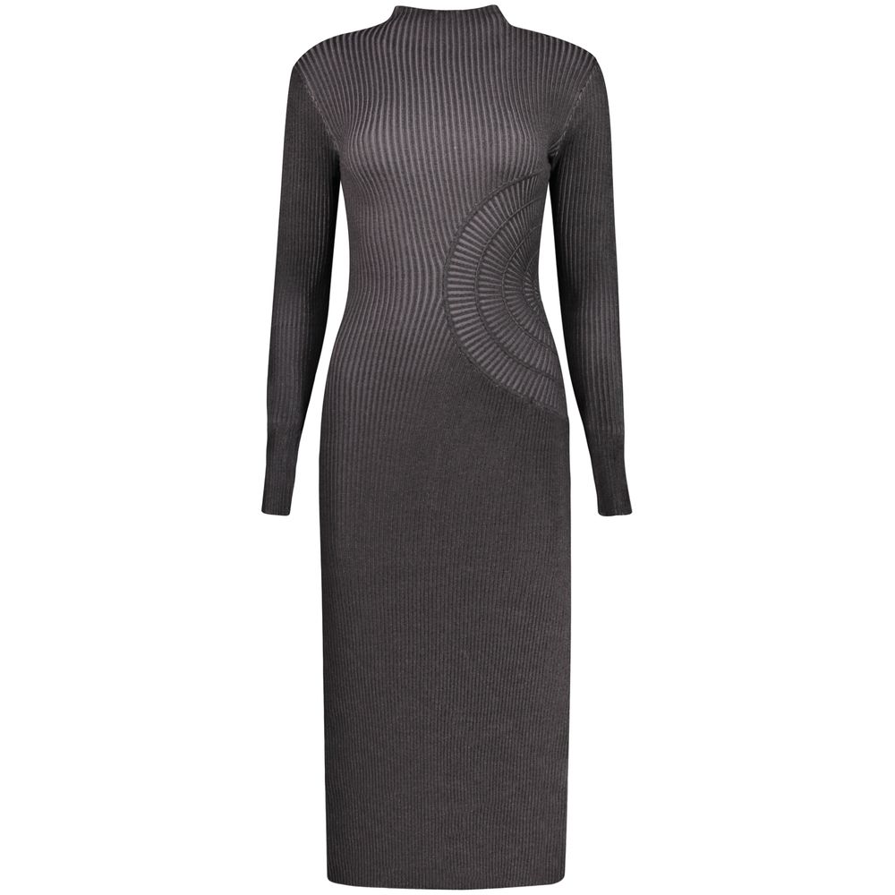 Desigual Black Viscose Women's Dress