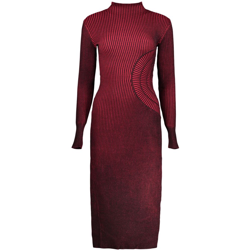 Desigual Red Casual Dress