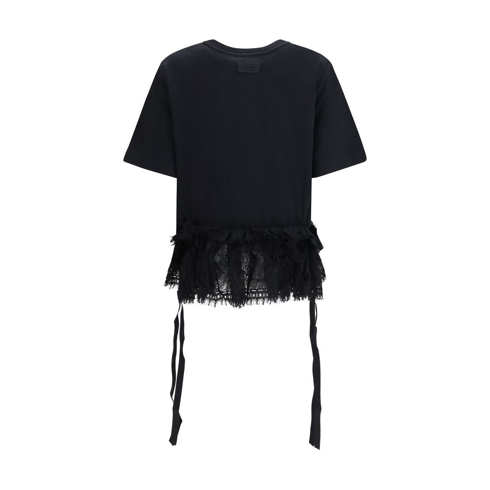 Alexander McQueen Black Cotton T-Shirt