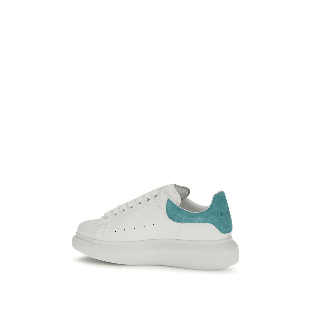 Alexander McQueen White Leather Chunky Sneakers