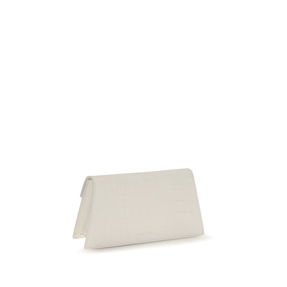 Alexander McQueen White Leather Shoulder Bag