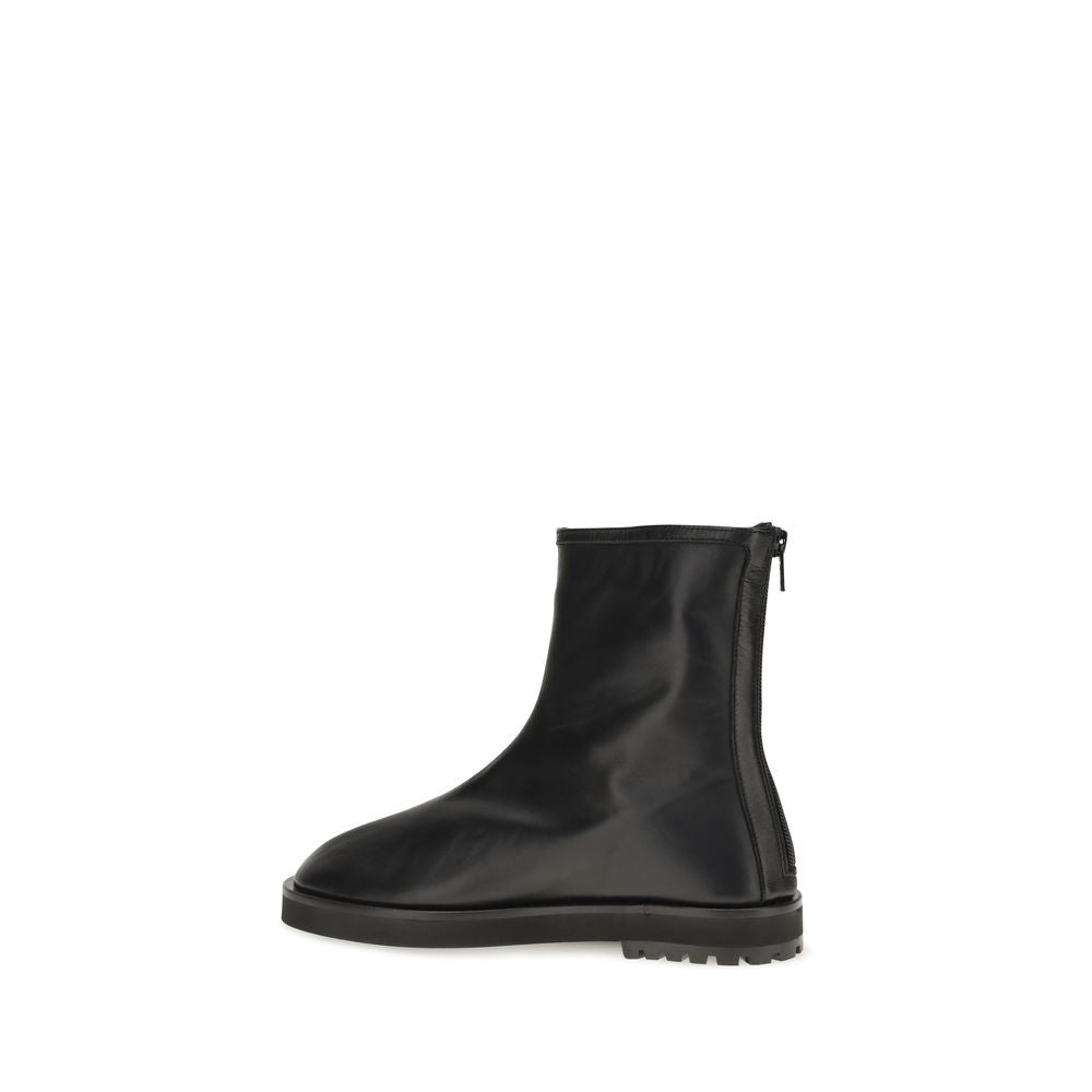 Dear Frances Black Ankle Boots