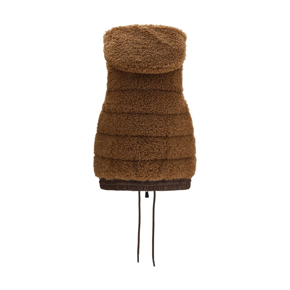 Moncler Grenoble Brown Sleeveless Jacket