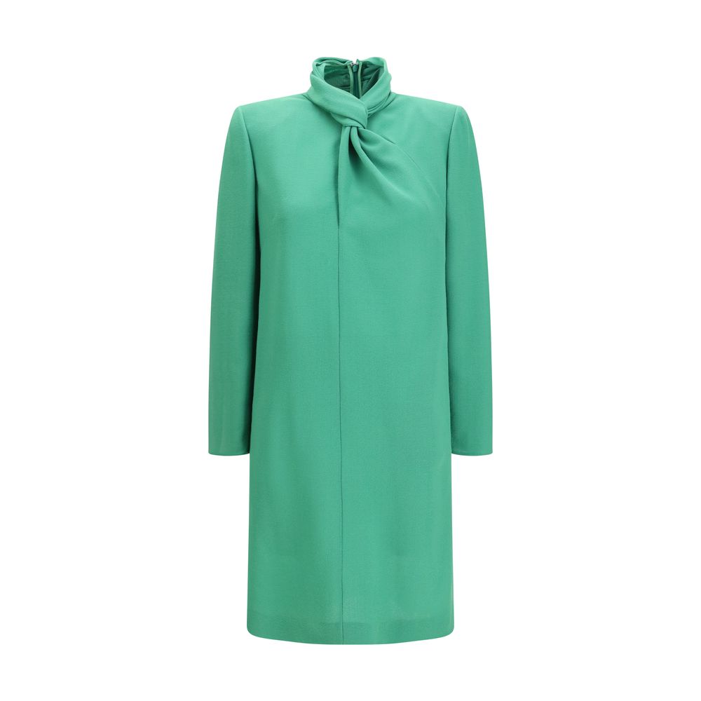 Valentino Garavani Bicolor Wool Casual Dress