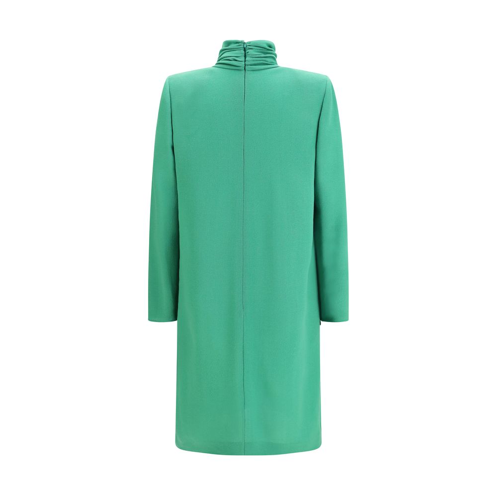 Valentino Garavani Bicolor Wool Casual Dress