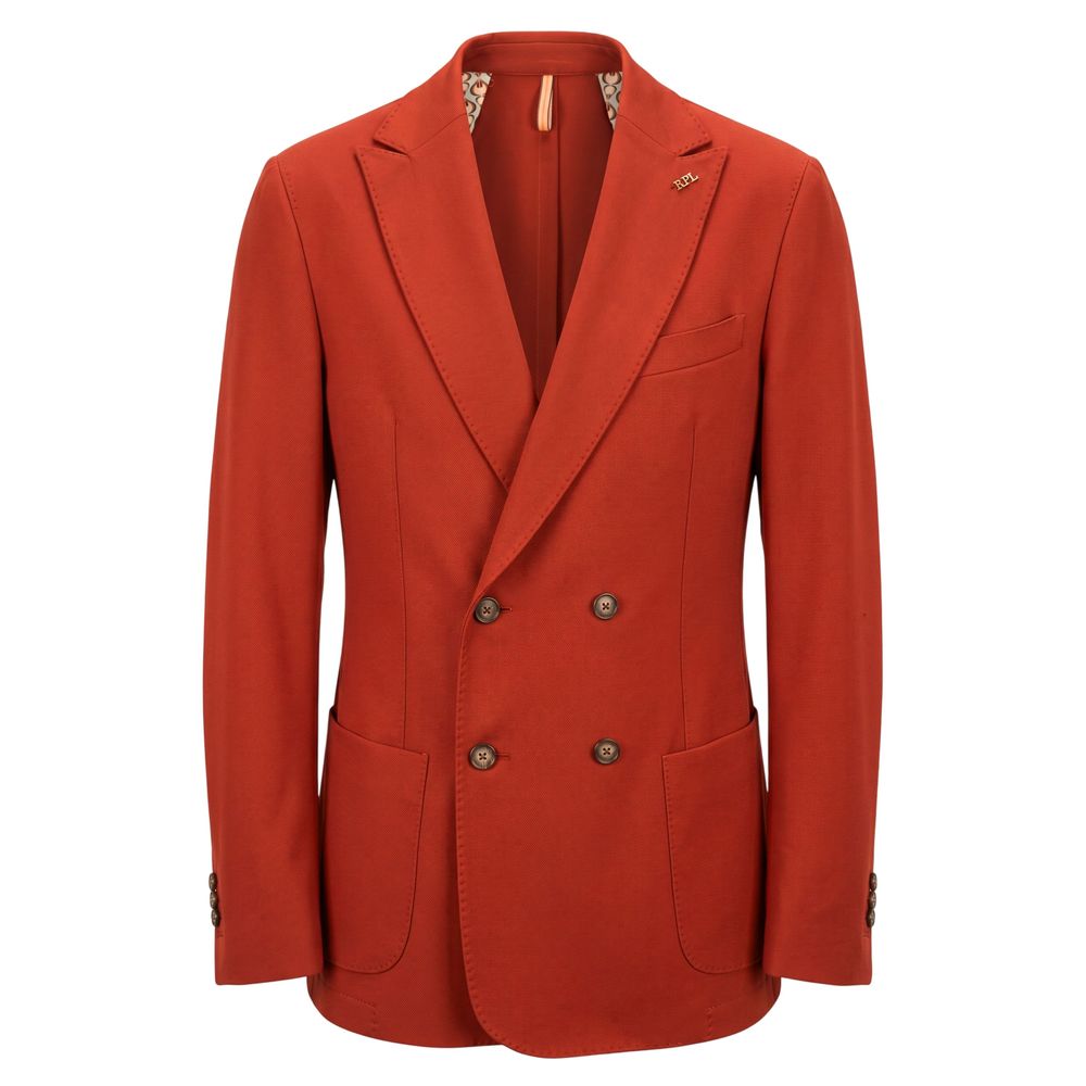 Roberto Pepe Luxury Red Men Jacket