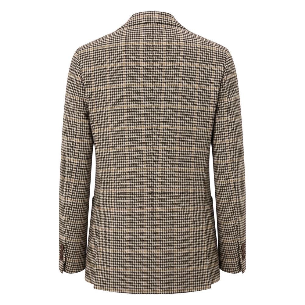Roberto Pepe Luxury Beige Nylon Men Jacket