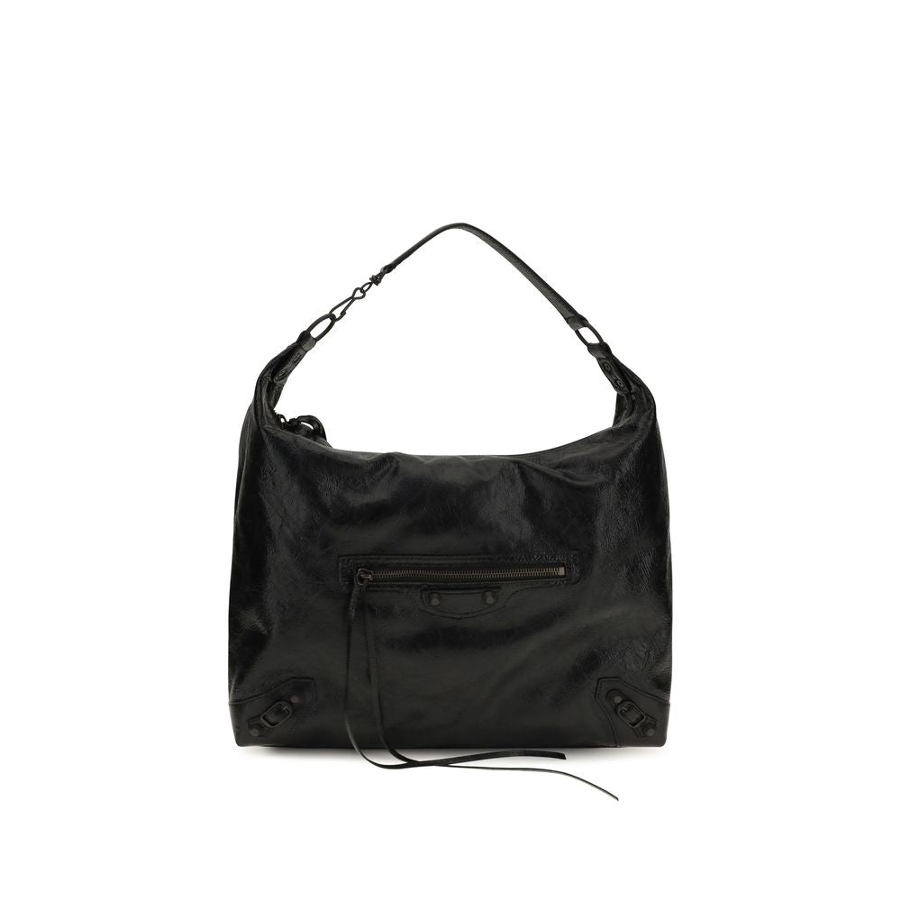 Balenciaga Black Aries Shoulder Bag