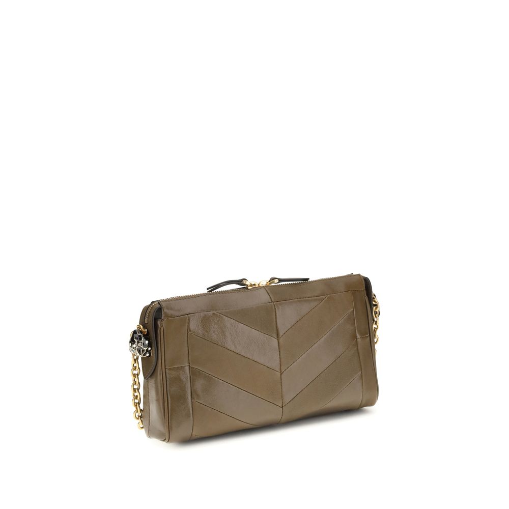 Valentino Garavani Brown Napa Leather / Shoulder Bag