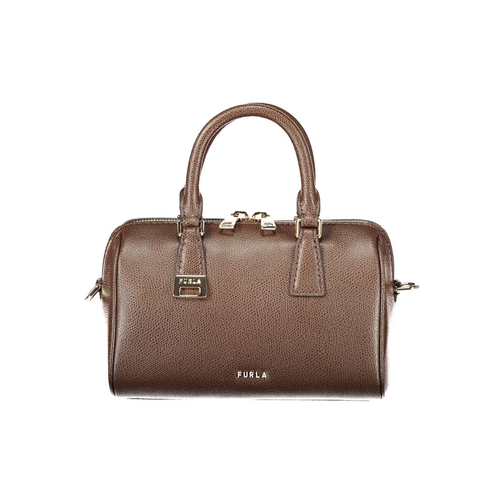 Furla Brown Leather Women's Bag