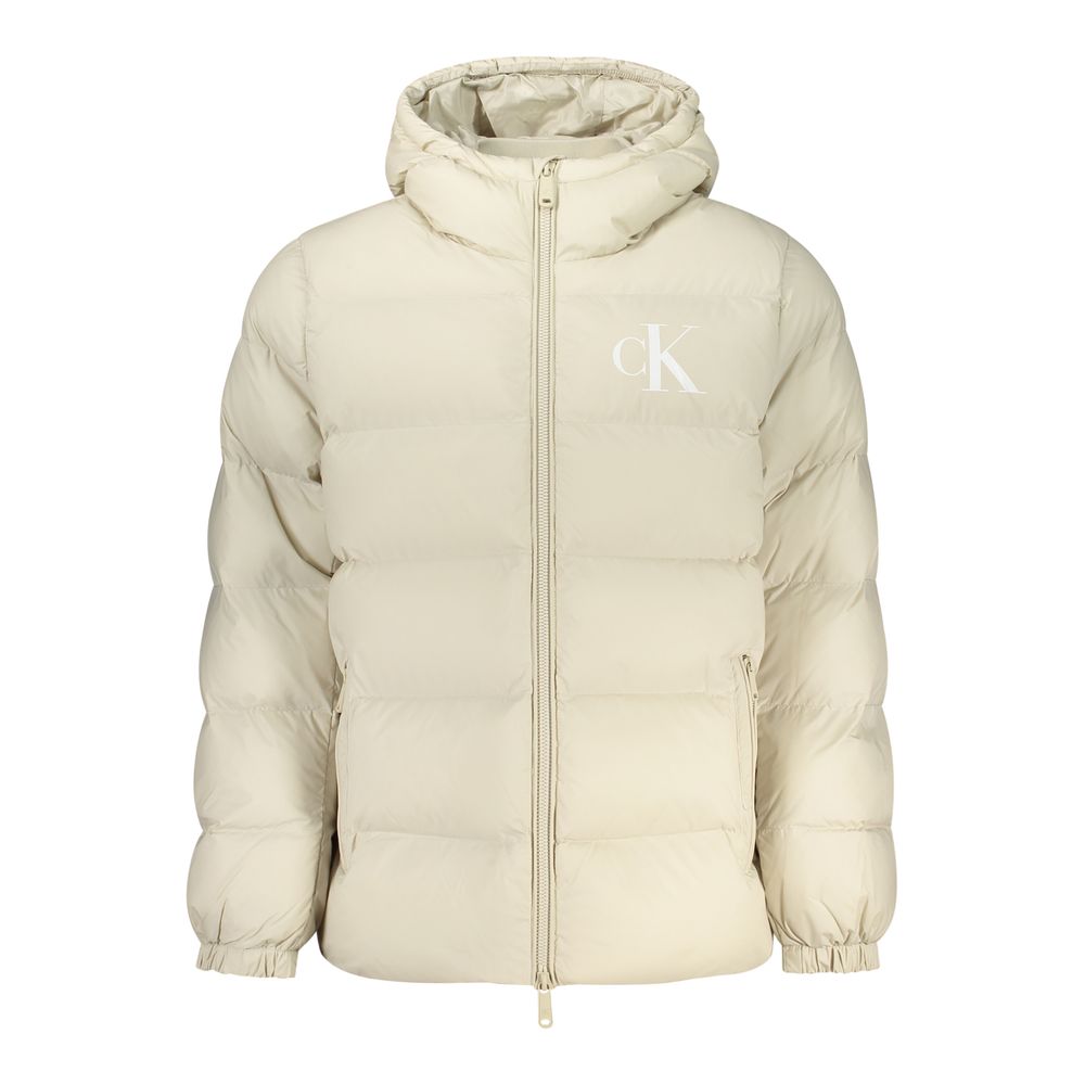 Calvin Klein Beige Polyamide Shell Jacket