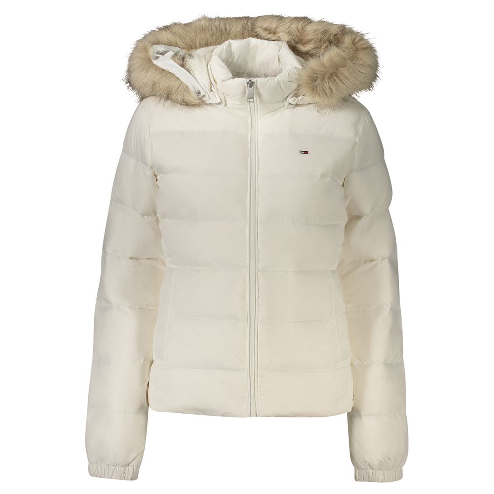 Tommy Hilfiger White Full-Length Jacket