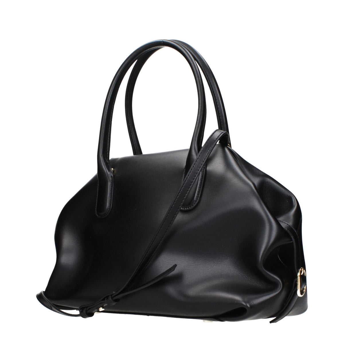 THEMOIRè Black Leather Handbag