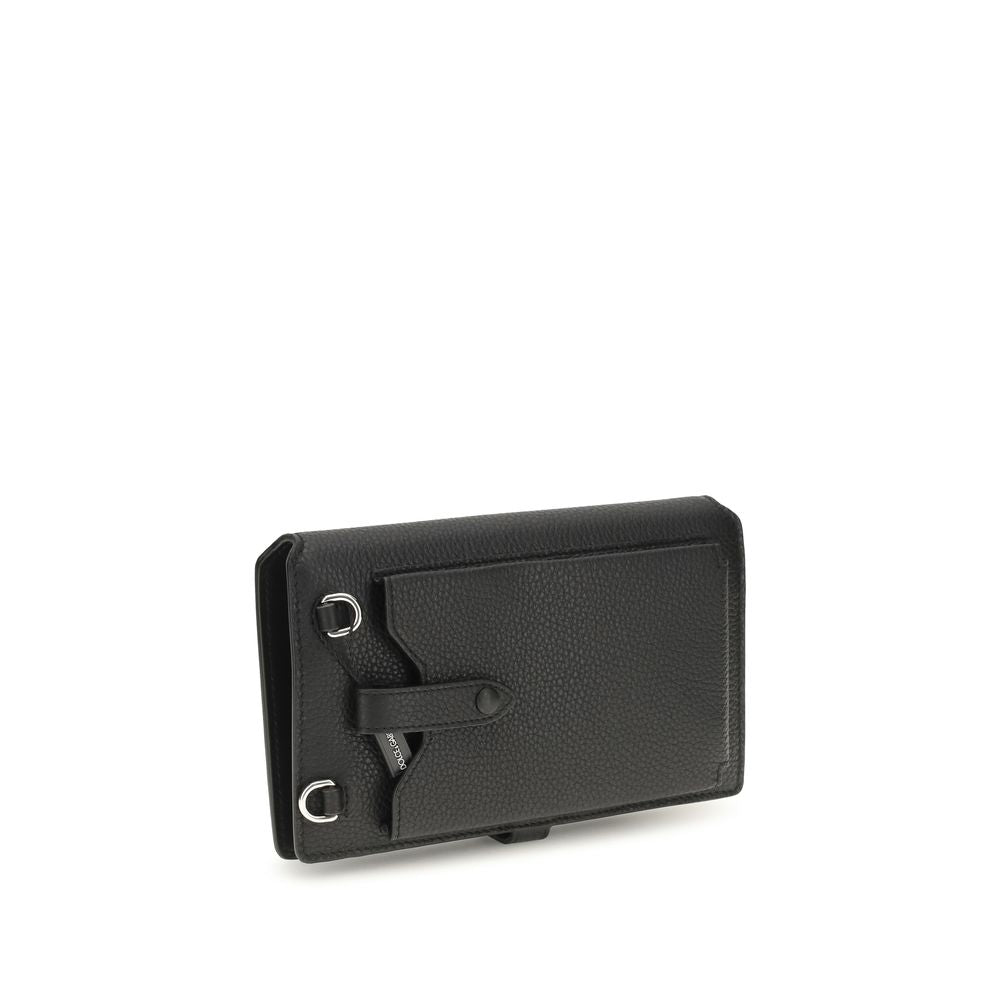 Dolce & Gabbana Black Leather Shoulder Bag