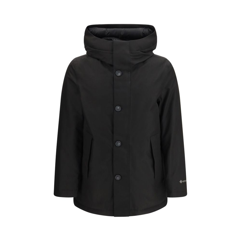 Woolrich Black Goose Down Parka