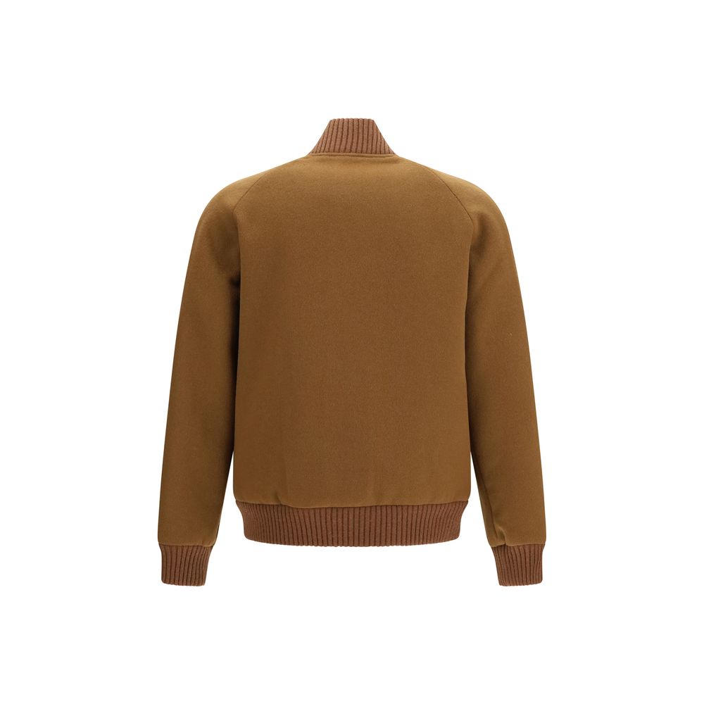 Woolrich Brown Wool Bomber