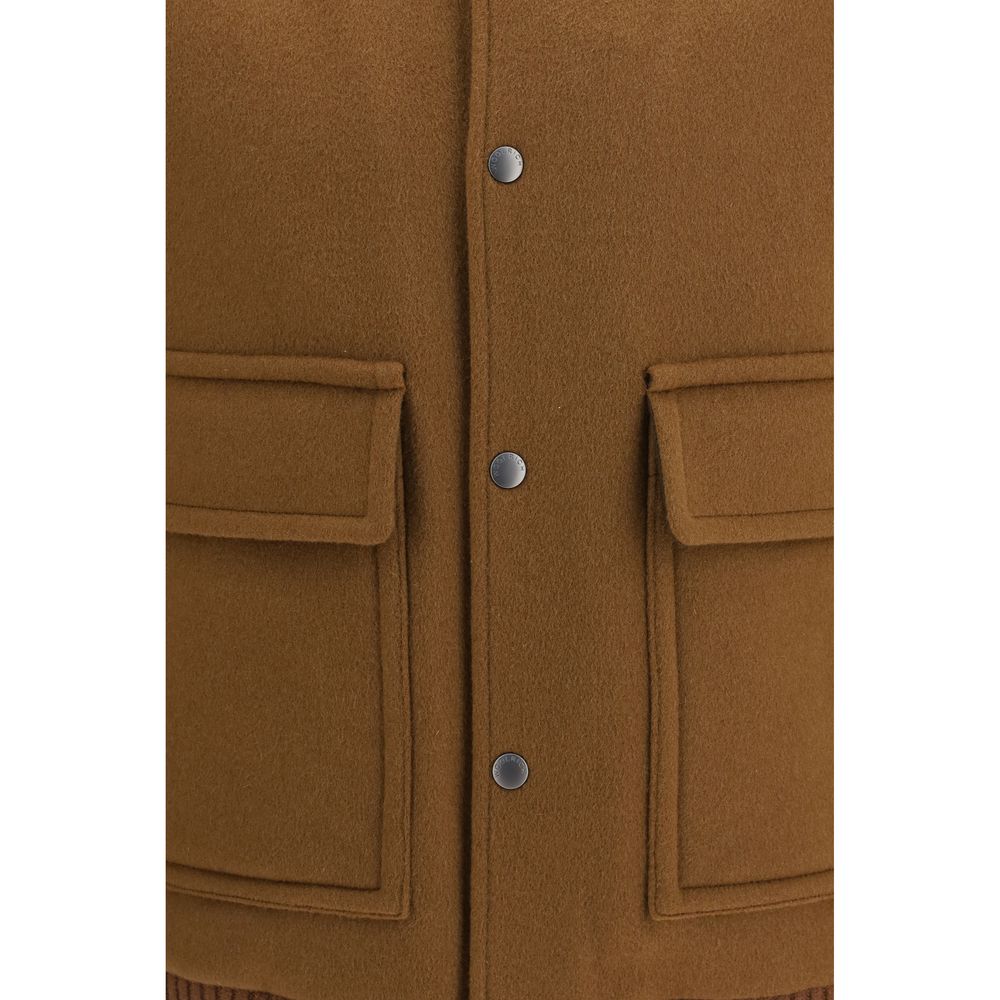 Woolrich Brown Wool Bomber