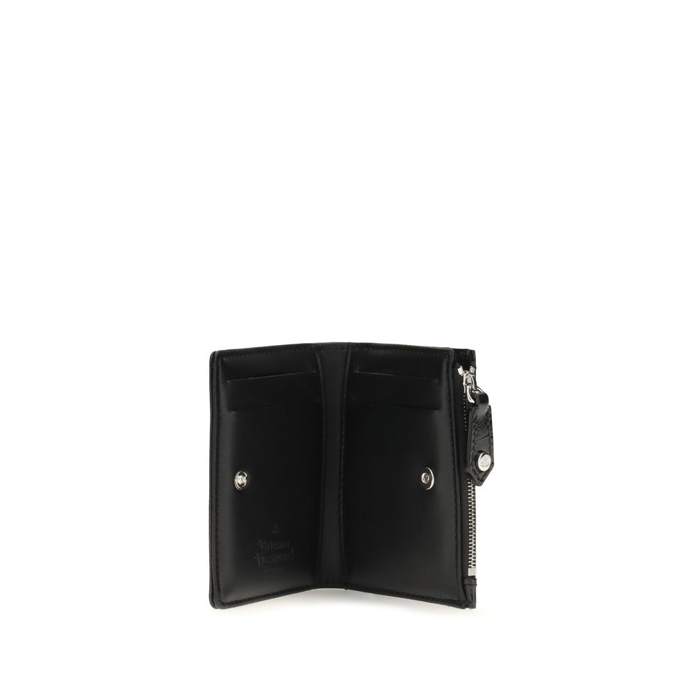 Vivienne Westwood Black Leather Wallet