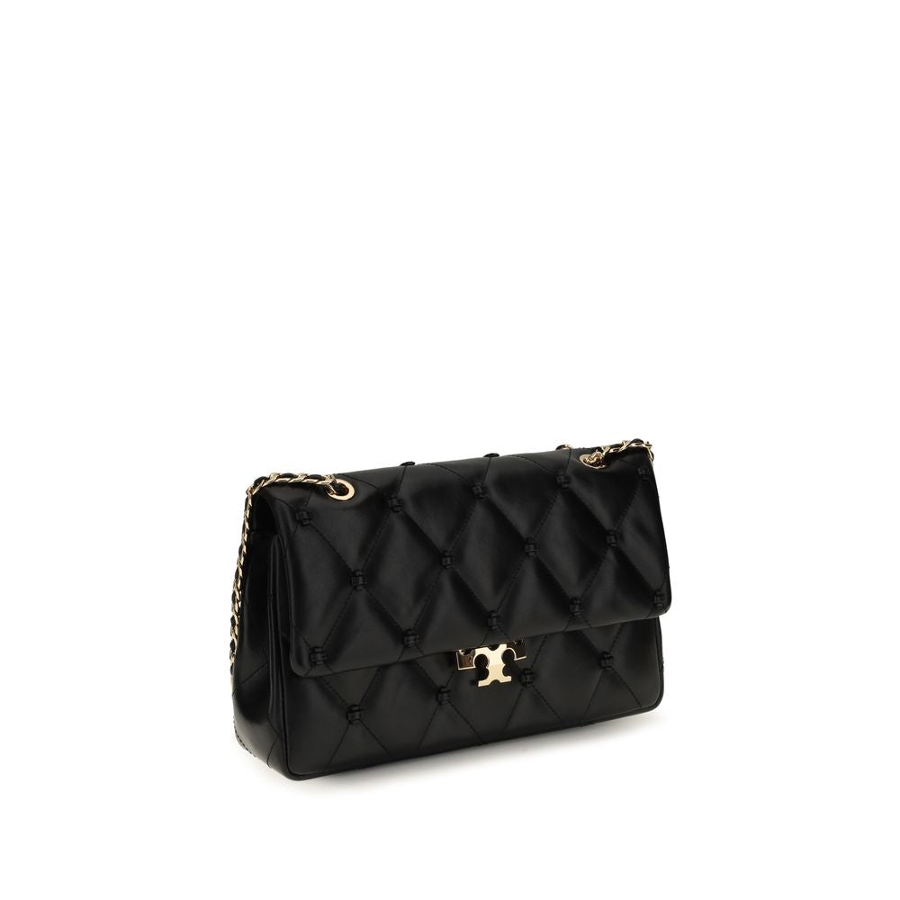 Tory Burch Black Aries Shoulder Bag