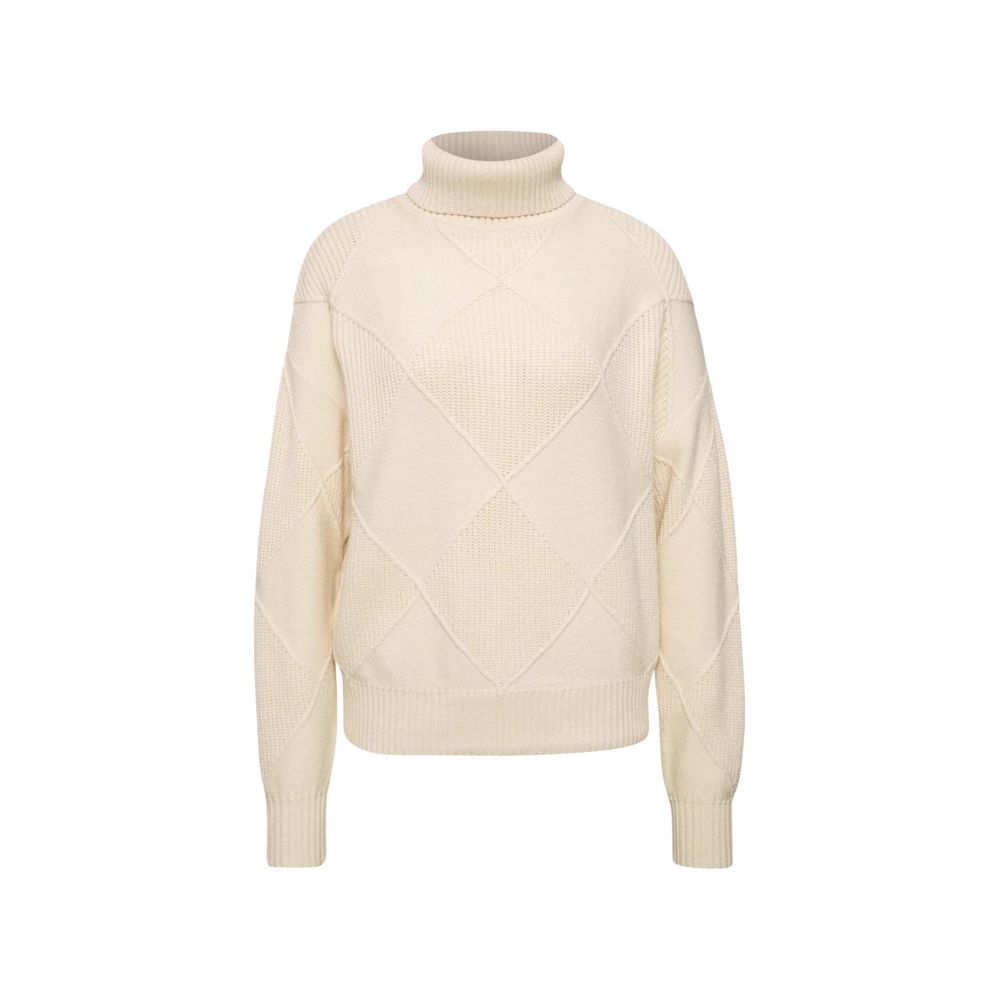 Street One Cream Turtleneck
