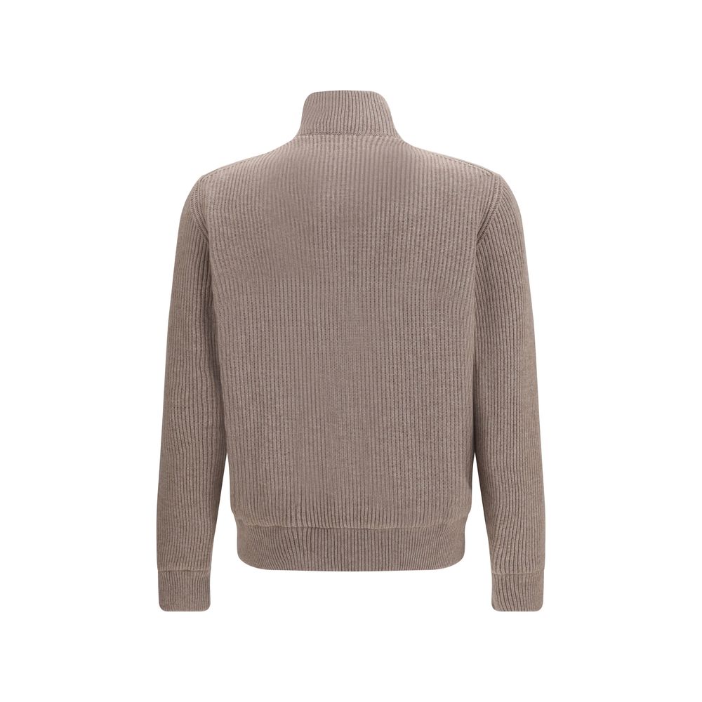 Brunello Cucinelli Beige Full-Length Jacket